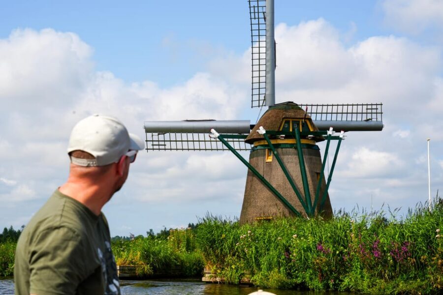 Warmond: Windmill Cruise and Keukenhof Entry Ticket - The 1-Hour Windmill Cruise on Kagerplassen (Rederij van Hulst)