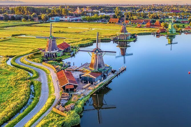 Windmills Country side tour Zaanse Schans-Cheesefactory-Volendam - Zaanse Schans windmills: working engines, crafts, and quick photo wins