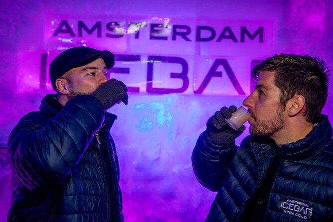 Xtracold Icebar Amsterdam, 3 Drinks Included - The Icebar Experience: Sculptures, Lighting, and a Pirate-Theme Twist